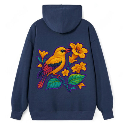 Golden Oriole - Classic Pullover Hoodie - Navy