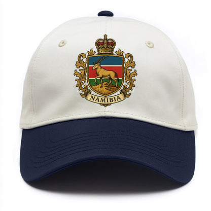 Namibia Heritage Badge  - Two Tone Cap - Navy