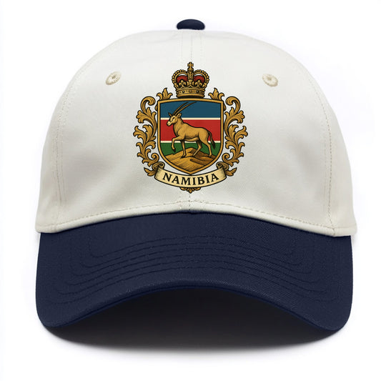 Namibia Heritage Badge  - Two Tone Cap - Navy