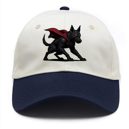 Belgian Malinois Black Panther  - Two Tone Cap - Navy