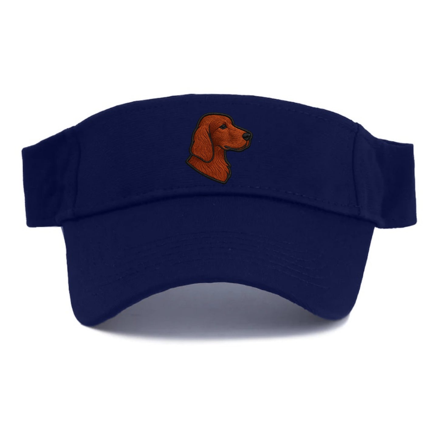 Irish Setter - Contemporary red setter l - Visor - Navy