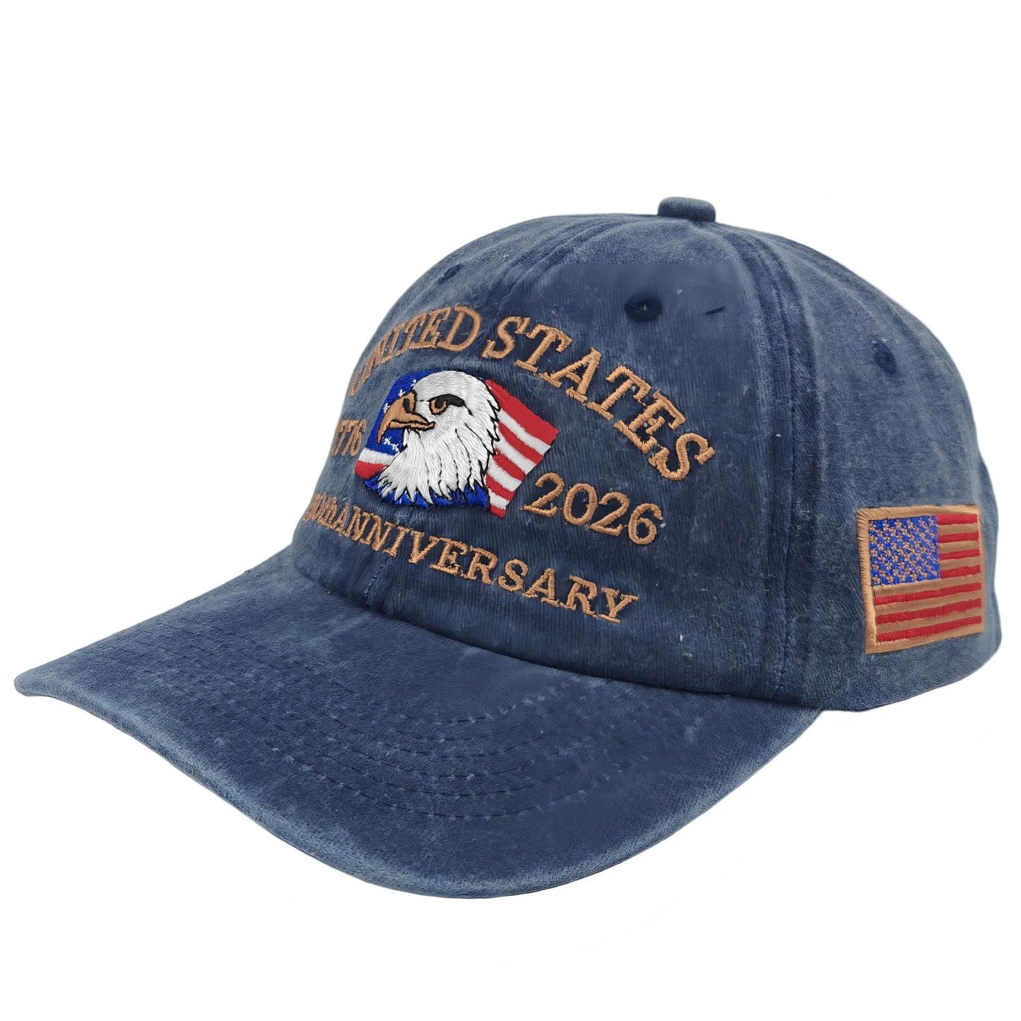 250th Anniversary Embroidered Baseball Cap | USA Independence Day Style