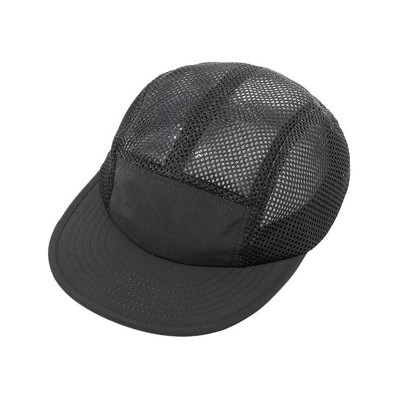 Pandaize Breathable Mesh 5-Panel Cap – Quick-Dry Hat for Camping & Sports