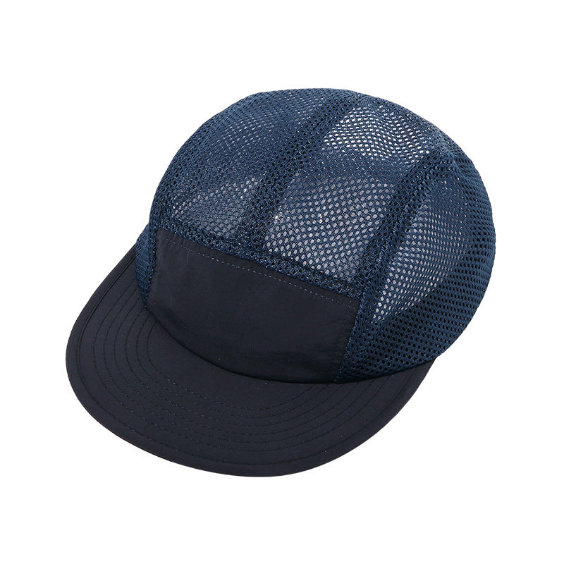 Pandaize Breathable Mesh 5-Panel Cap – Quick-Dry Hat for Camping & Sports