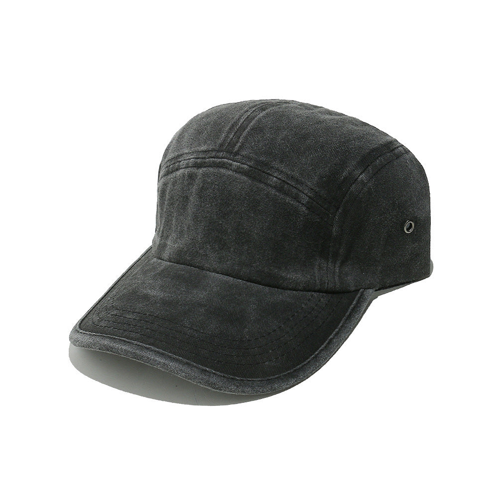 Gorra de béisbol unisex Pandaize de 5 paneles, estilo vintage desgastado, ajustable
