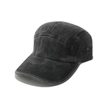 Gorra de béisbol unisex Pandaize de 5 paneles, estilo vintage desgastado, ajustable