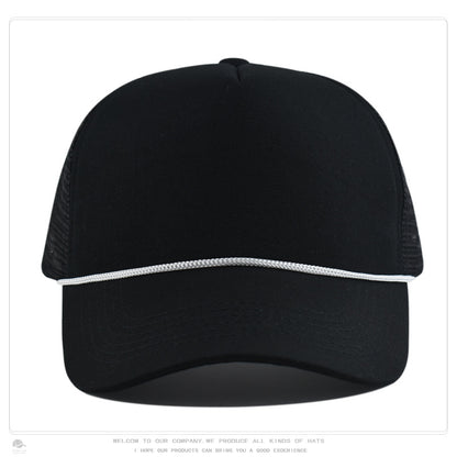Foam Front Mesh Back Trucker Hat – Adjustable Snapback, Breathable Sun Protection, Unisex Cap