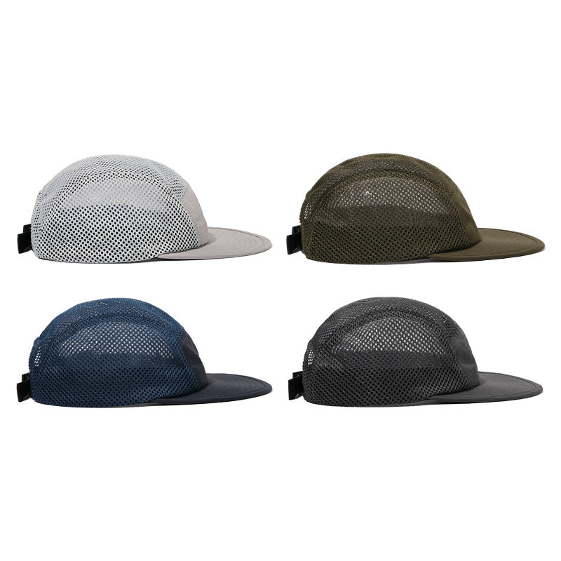 Pandaize Breathable Mesh 5-Panel Cap – Quick-Dry Hat for Camping & Sports