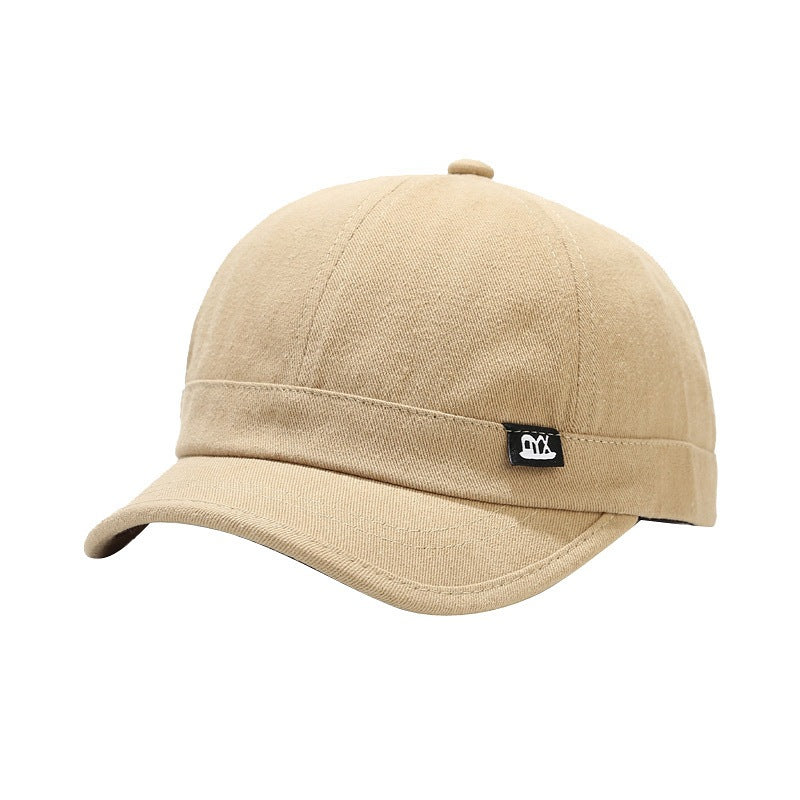 Gorra de béisbol de ala corta de verano: transpirable, con protección solar, ligera y minimalista, para hombre y mujer.