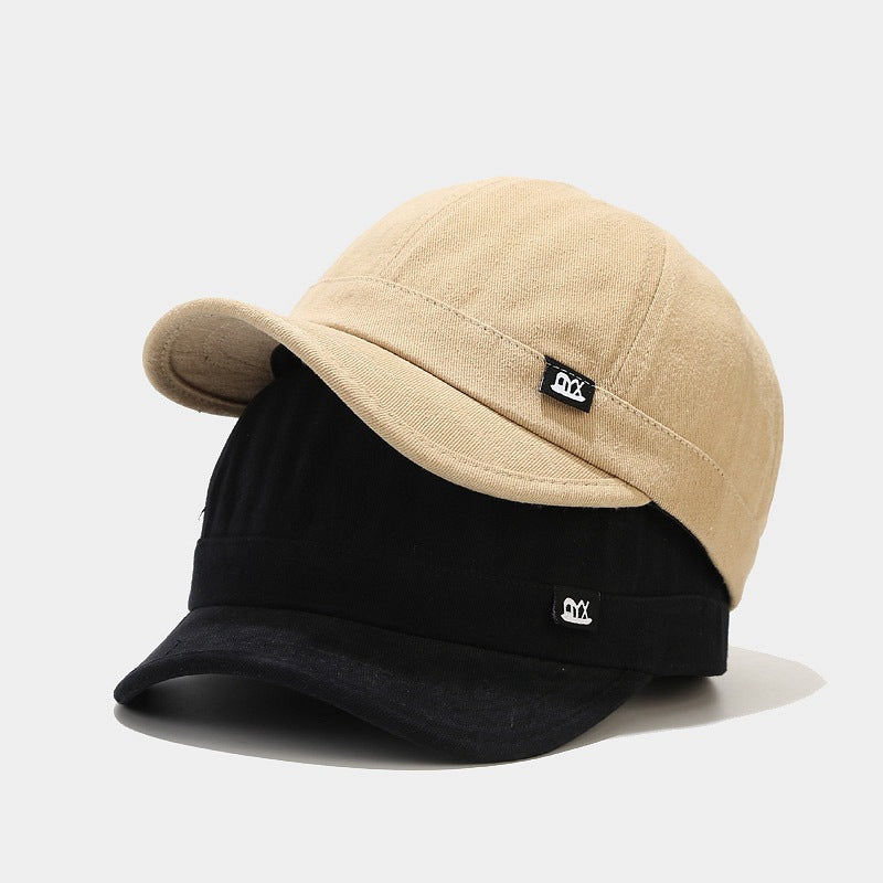 Gorra de béisbol de ala corta de verano: transpirable, con protección solar, ligera y minimalista, para hombre y mujer.