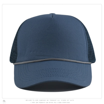 Foam Front Mesh Back Trucker Hat – Adjustable Snapback, Breathable Sun Protection, Unisex Cap