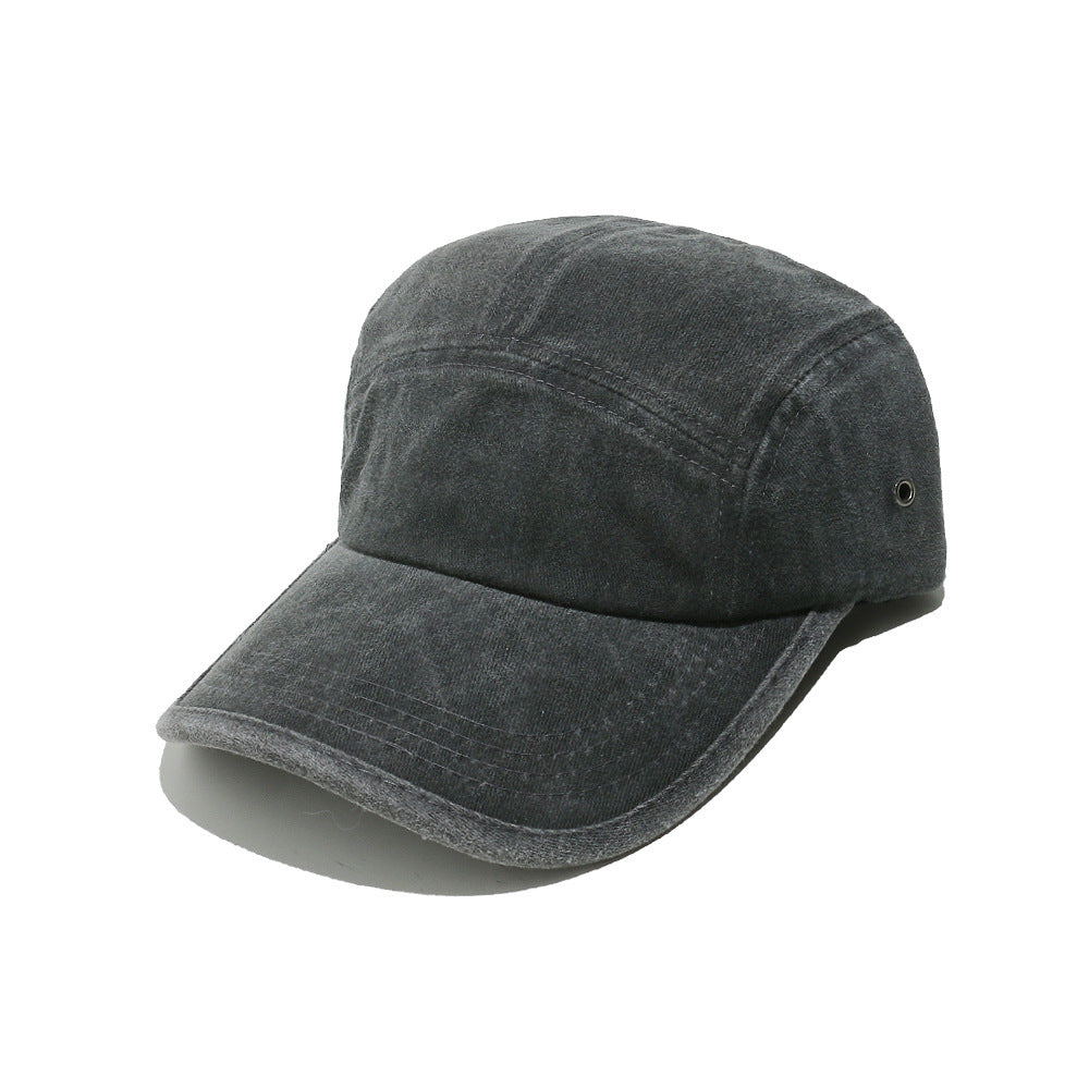 Gorra de béisbol unisex Pandaize de 5 paneles, estilo vintage desgastado, ajustable