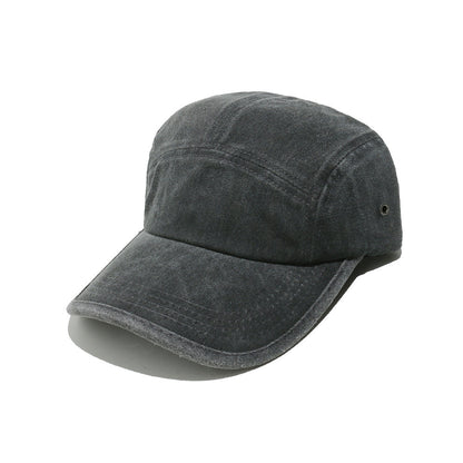 Gorra de béisbol unisex Pandaize de 5 paneles, estilo vintage desgastado, ajustable