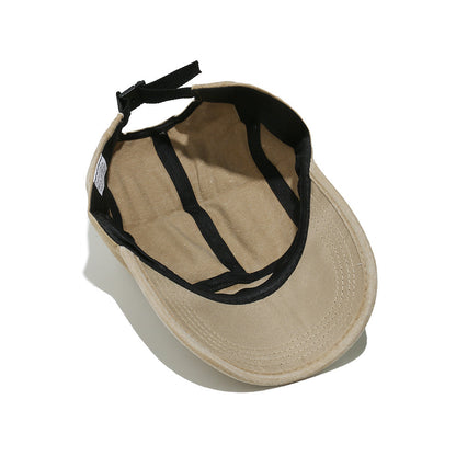 Gorra de béisbol unisex Pandaize de 5 paneles, estilo vintage desgastado, ajustable