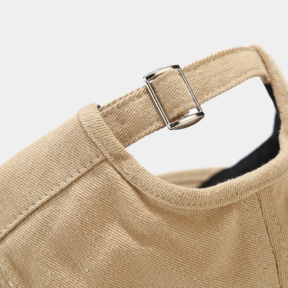 Gorra de béisbol de ala corta de verano: transpirable, con protección solar, ligera y minimalista, para hombre y mujer.