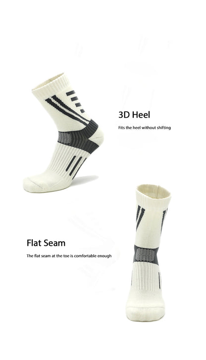 Pandaize Merino Wool Socks – Thickened Ski Socks, Outdoor Hiking & Mountaineering Mid-Calf Sports Socks