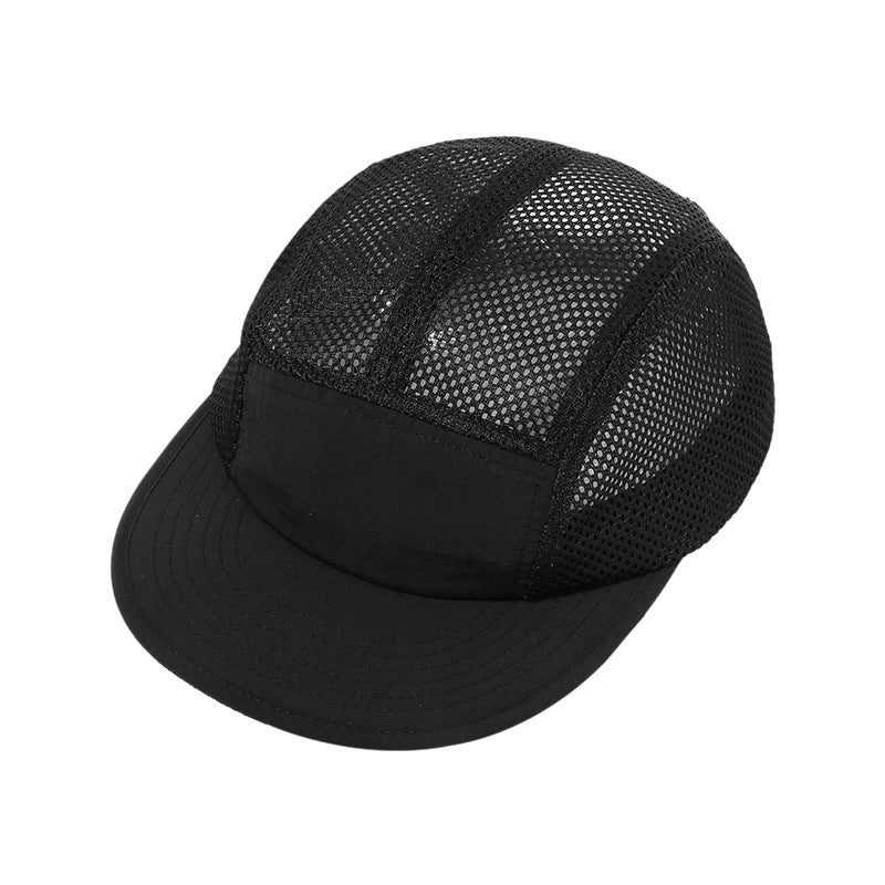 Pandaize Breathable Mesh 5-Panel Cap – Quick-Dry Hat for Camping & Sports