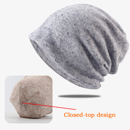 Pandaize Summer Breathable Hollow-out Slouchy Beanie | 2-in-1 Beanie & Neck Warmer