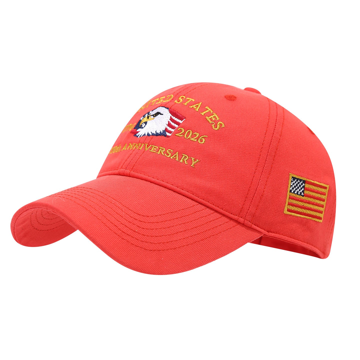 250th Anniversary Embroidered Baseball Cap | USA Independence Day Style