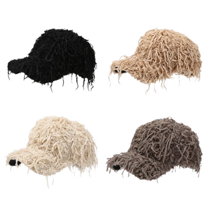 Ultra-Soft Faux Fur Baseball Cap – Plush and Warm for Winter