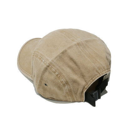 Gorra de béisbol unisex Pandaize de 5 paneles, estilo vintage desgastado, ajustable
