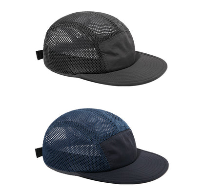 Pandaize Breathable Mesh 5-Panel Cap – Quick-Dry Hat for Camping & Sports