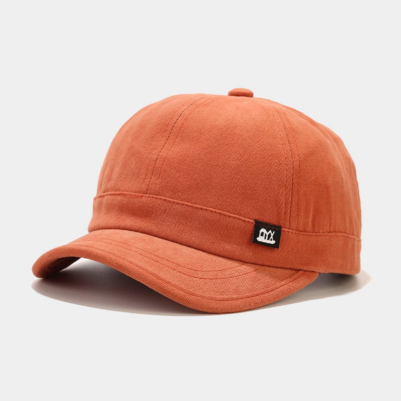 Gorra de béisbol de ala corta de verano: transpirable, con protección solar, ligera y minimalista, para hombre y mujer.