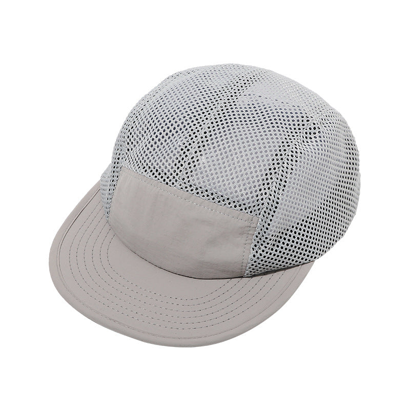 Pandaize Breathable Mesh 5-Panel Cap – Quick-Dry Hat for Camping & Sports