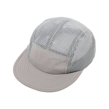 Pandaize Breathable Mesh 5-Panel Cap – Quick-Dry Hat for Camping & Sports