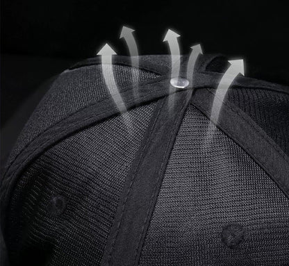 Pandaize Stretch‑Fit Baseball Cap – Breathable Cotton‑Blend, Moisture‑Wicking Sweatband & Fixed Rear Closure (3 Sizes)