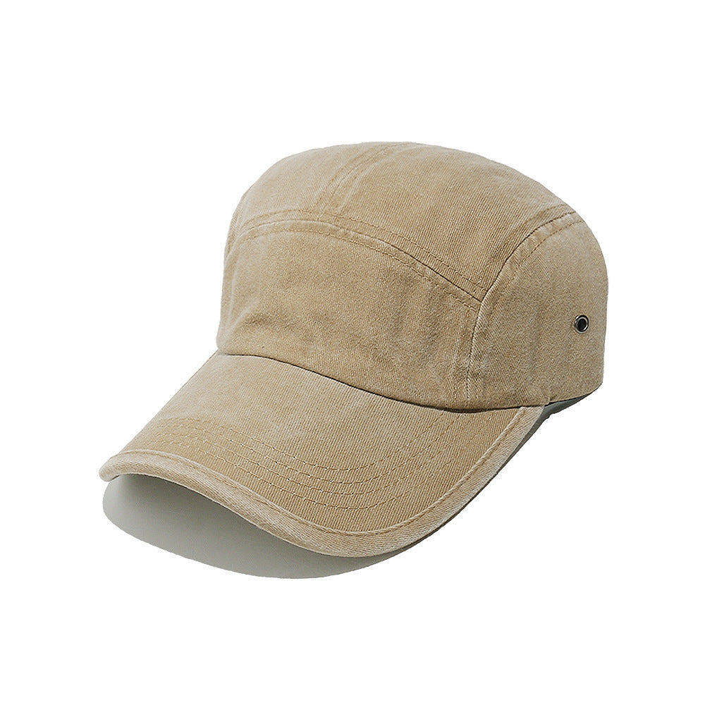 Gorra de béisbol unisex Pandaize de 5 paneles, estilo vintage desgastado, ajustable
