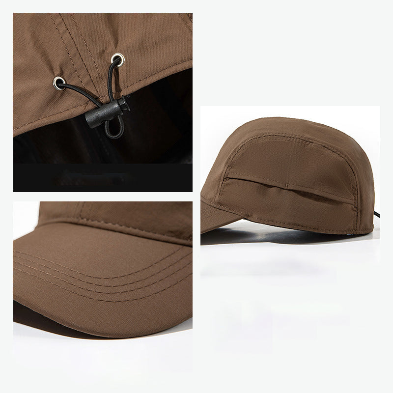 Pandaize 夏用軽量速乾野球帽 - 通気性、UVカット、アウトドアカジュアルスポーツハット