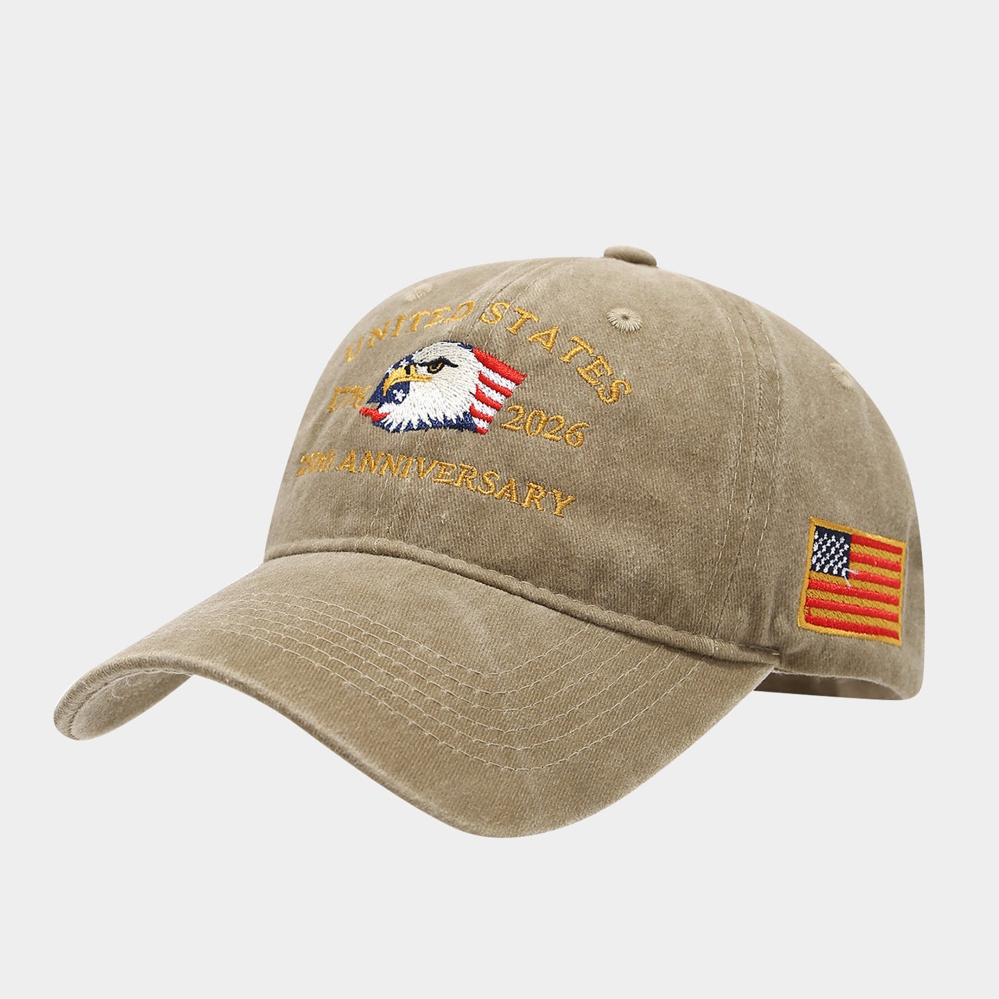250th Anniversary Embroidered Baseball Cap | USA Independence Day Style
