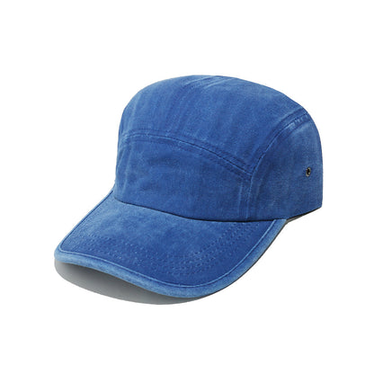 Gorra de béisbol unisex Pandaize de 5 paneles, estilo vintage desgastado, ajustable