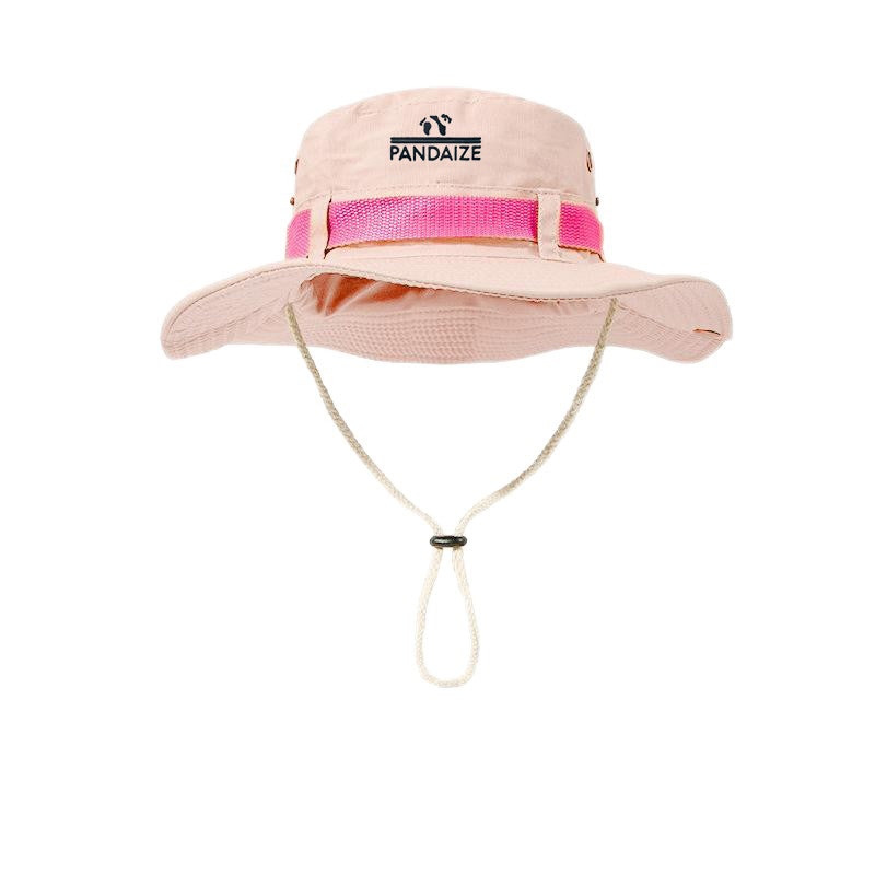 Pandaize Western Cowboy Hat – Adjustable Wide Brim Fishing Hat for Summer Sun Protection, Outdoor Adventures, and Hiking