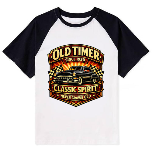 Old Timer Classic Spirit - Contrast Raglan T-shirt