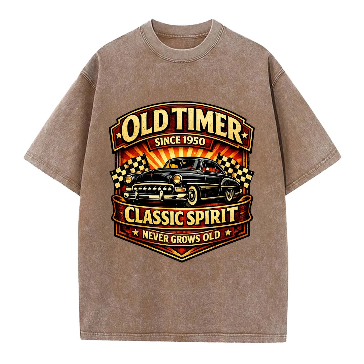 Old Timer Classic Spirit - Vintage T-shirt