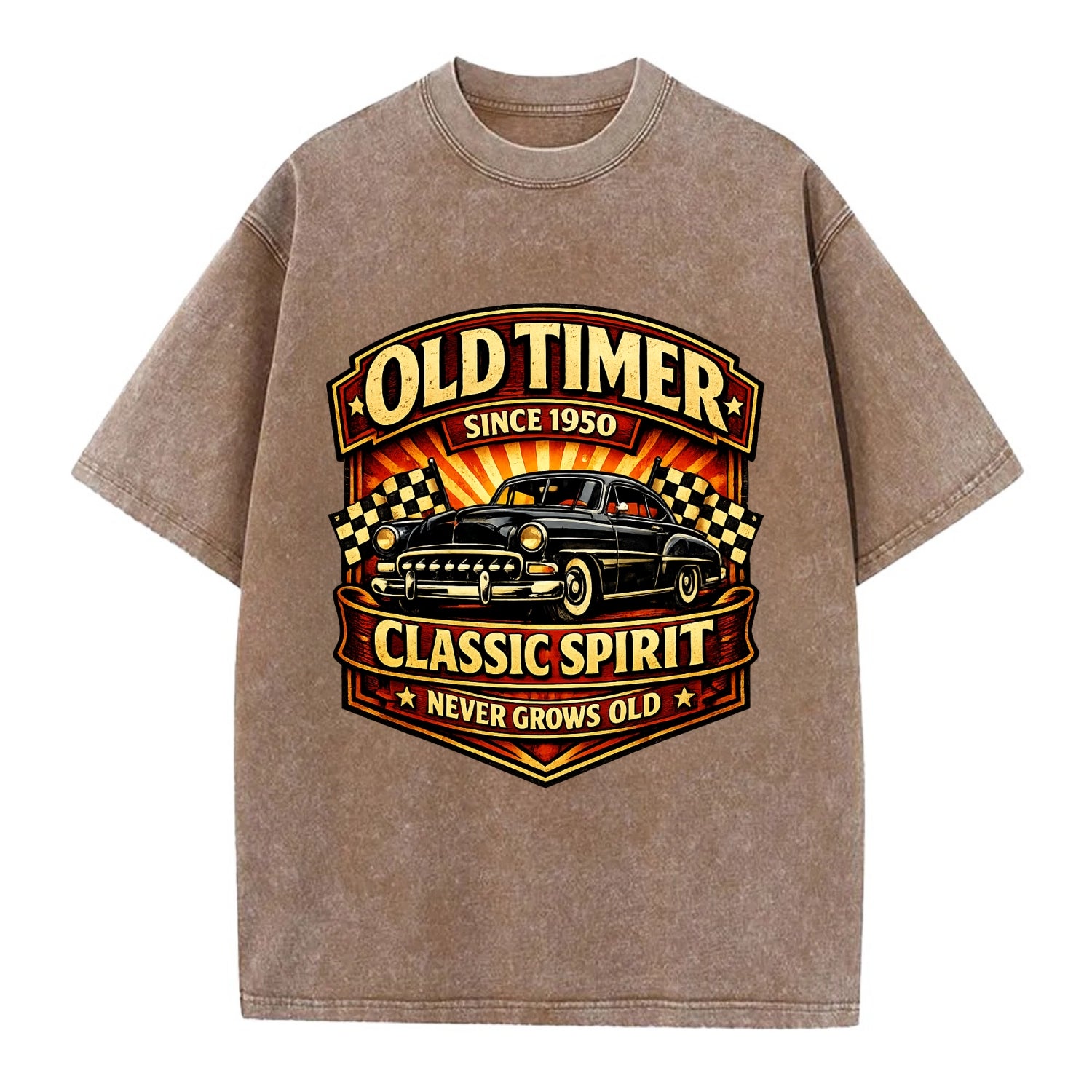 Old Timer Classic Spirit - Vintage T-shirt