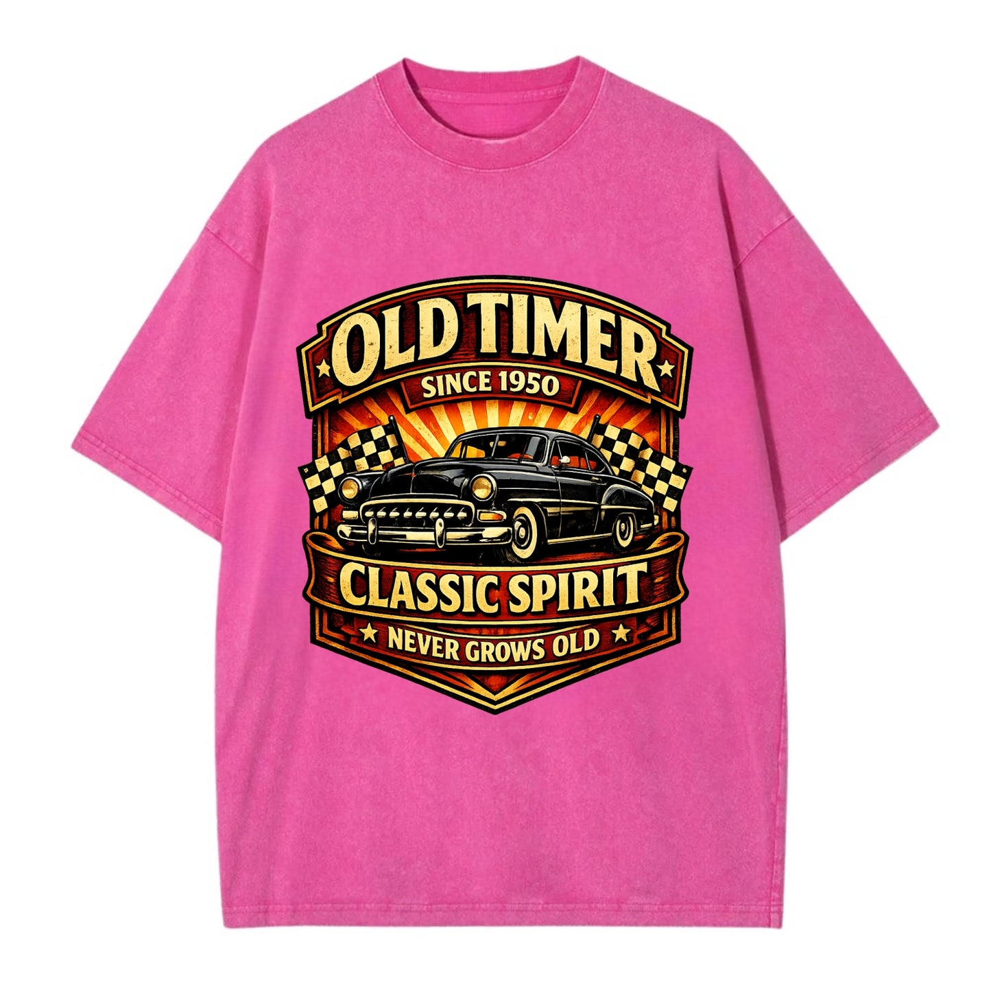 Old Timer Classic Spirit - Vintage T-shirt
