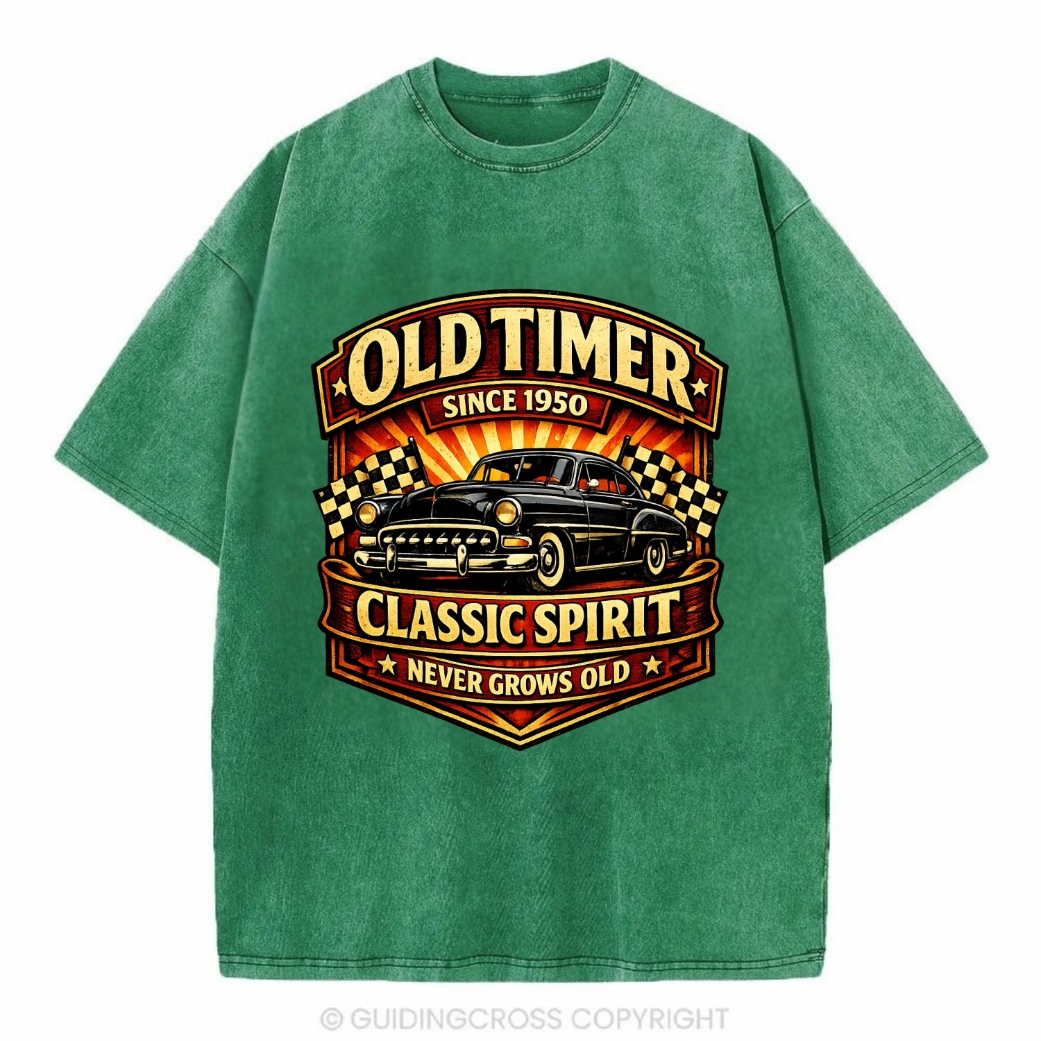 Old Timer Classic Spirit - Vintage T-shirt