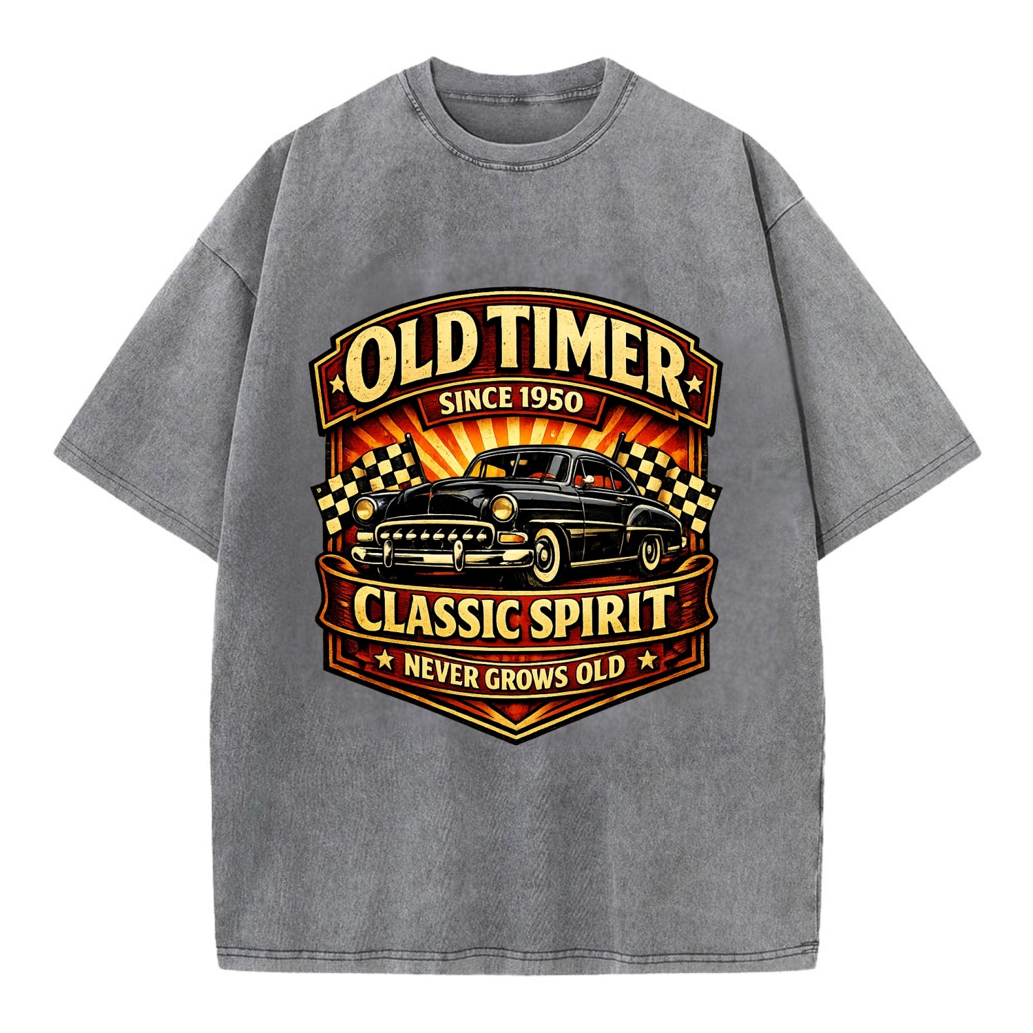 Old Timer Classic Spirit - Vintage T-shirt