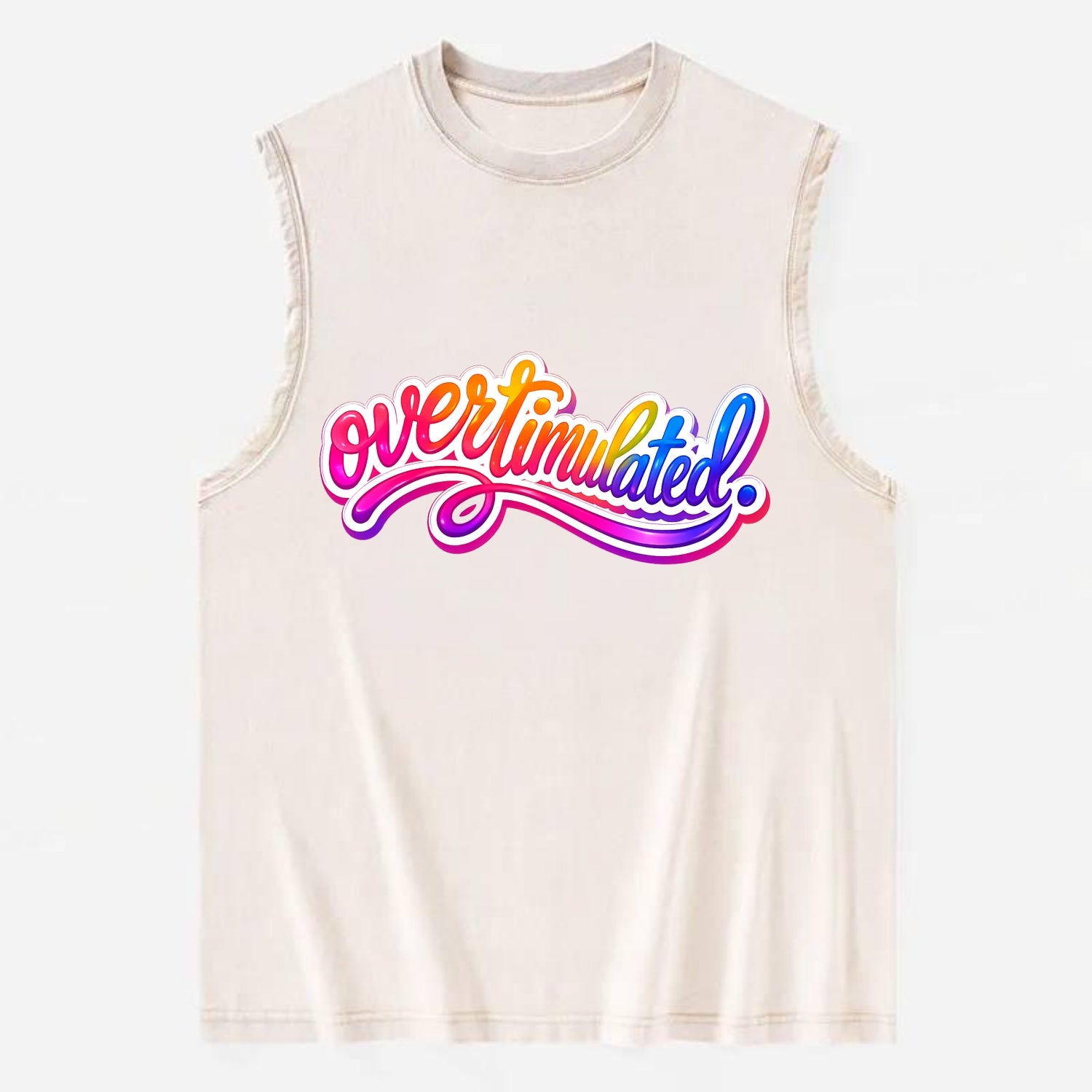 Overstimulated - Vintage Washed Tank