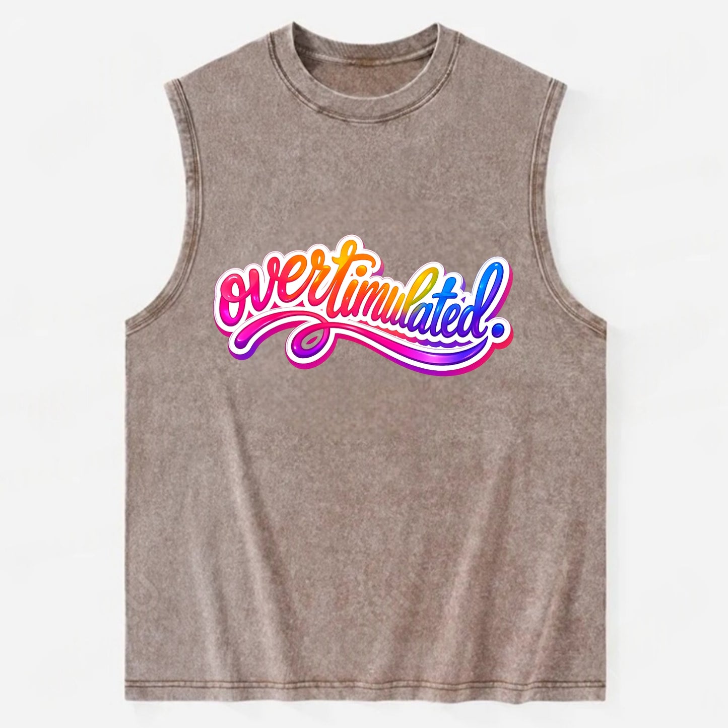 Overstimulated - Vintage Washed Tank