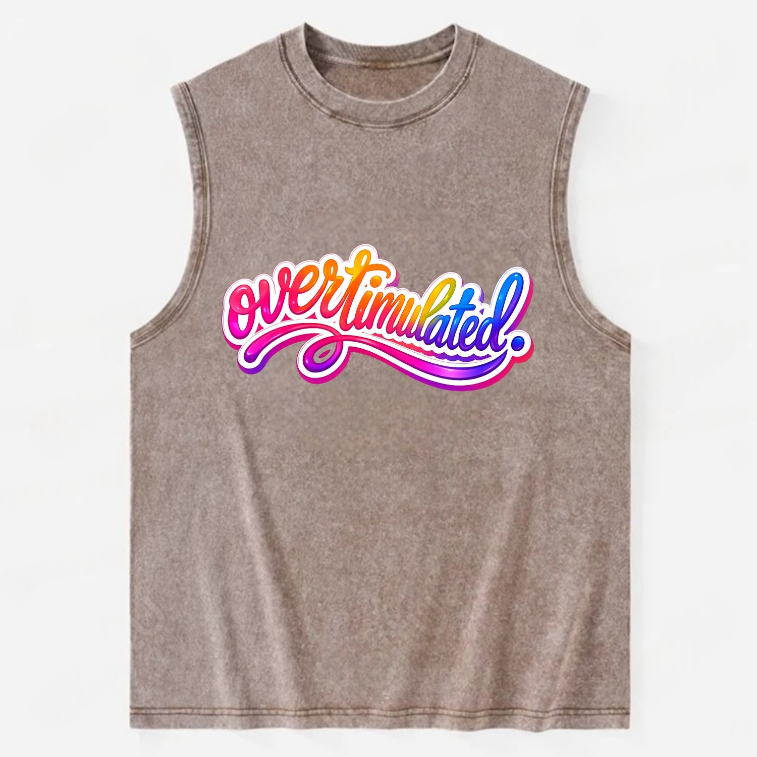 Overstimulated - Vintage Washed Tank