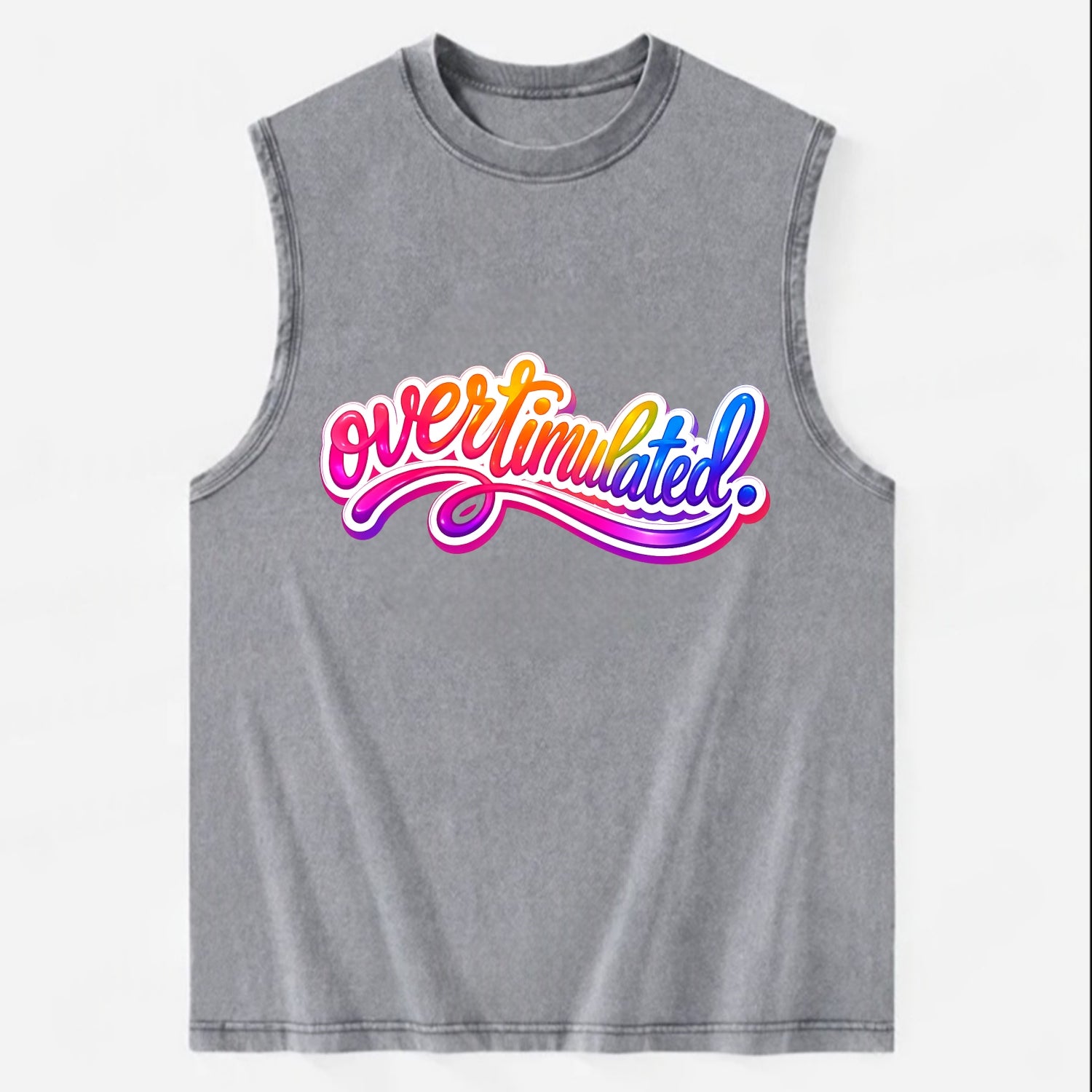 Overstimulated - Vintage Washed Tank