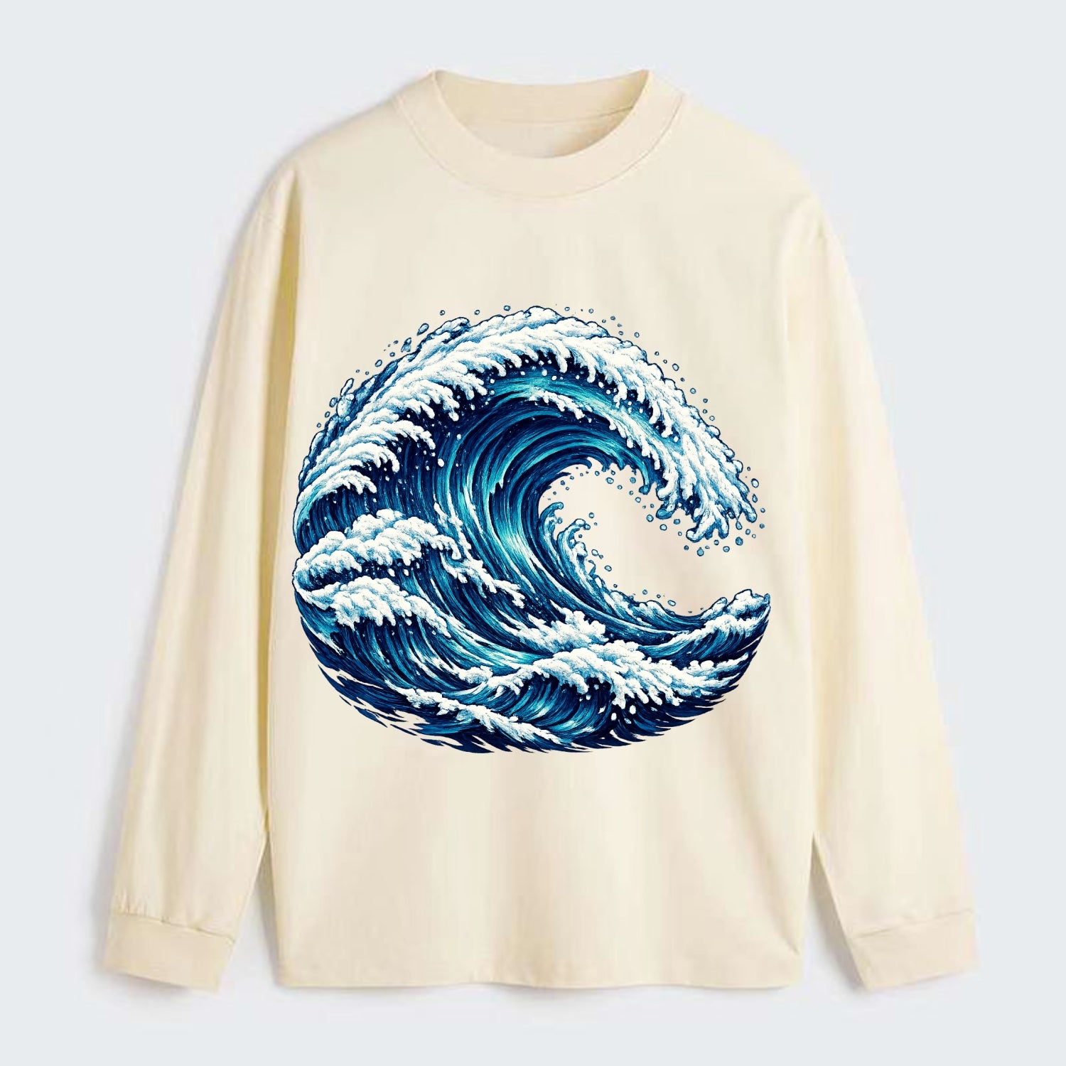 Ocean Wave - Classic Long Sleeve Shirt