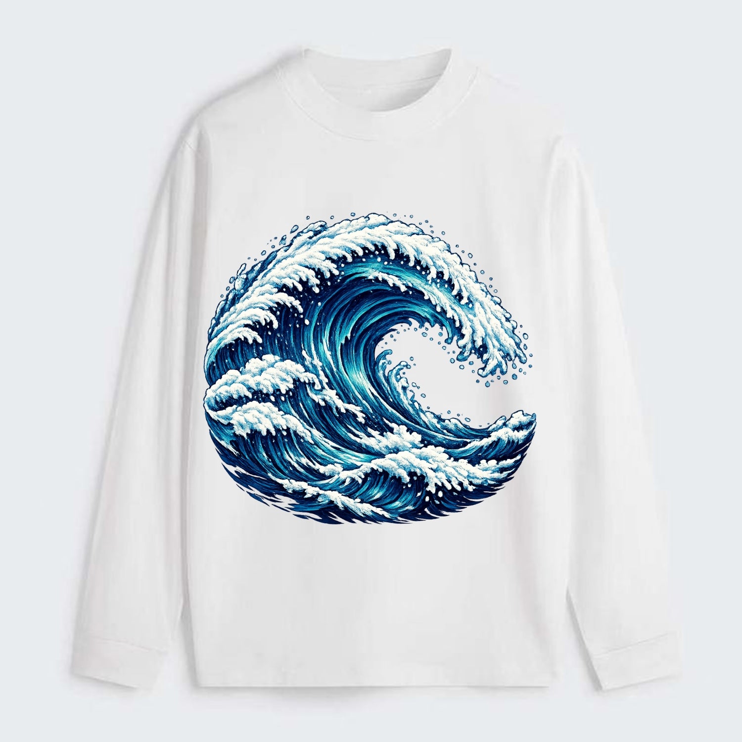 Ocean Wave - Classic Long Sleeve Shirt