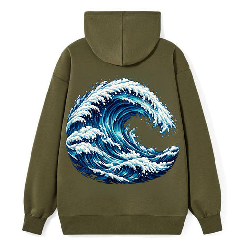 Ocean Wave - Classic Pullover Hoodie