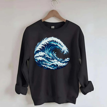 Ocean Wave - Crewneck Sweatshirt