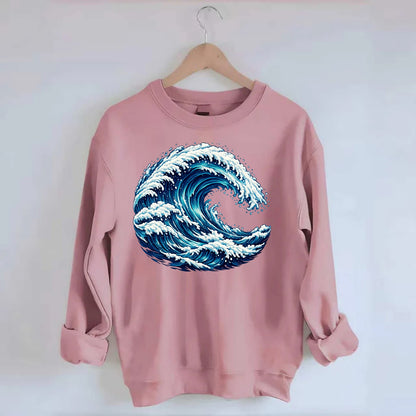 Ocean Wave - Crewneck Sweatshirt